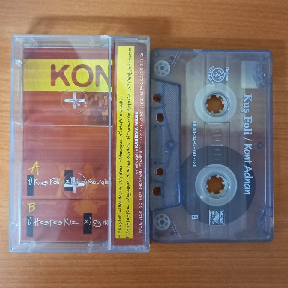 KONT ADNAN - KUŞ FOLİ (2000) - KASET 2.EL