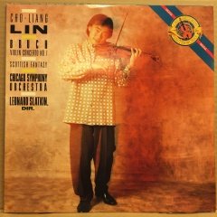 BRUCH VIOLIN CONCERTO, LEONARD SLATKIN, CHO-LIANG LIN 1987 2.EL PLAK