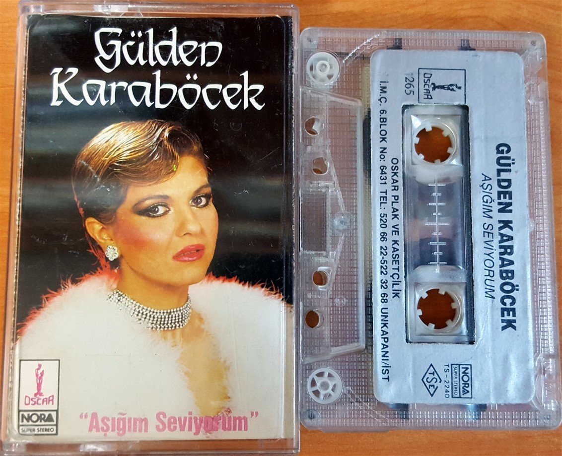 GÜLDEN KARABÖCEK - AŞIĞIM SEVİYORUM - KASET 2.EL