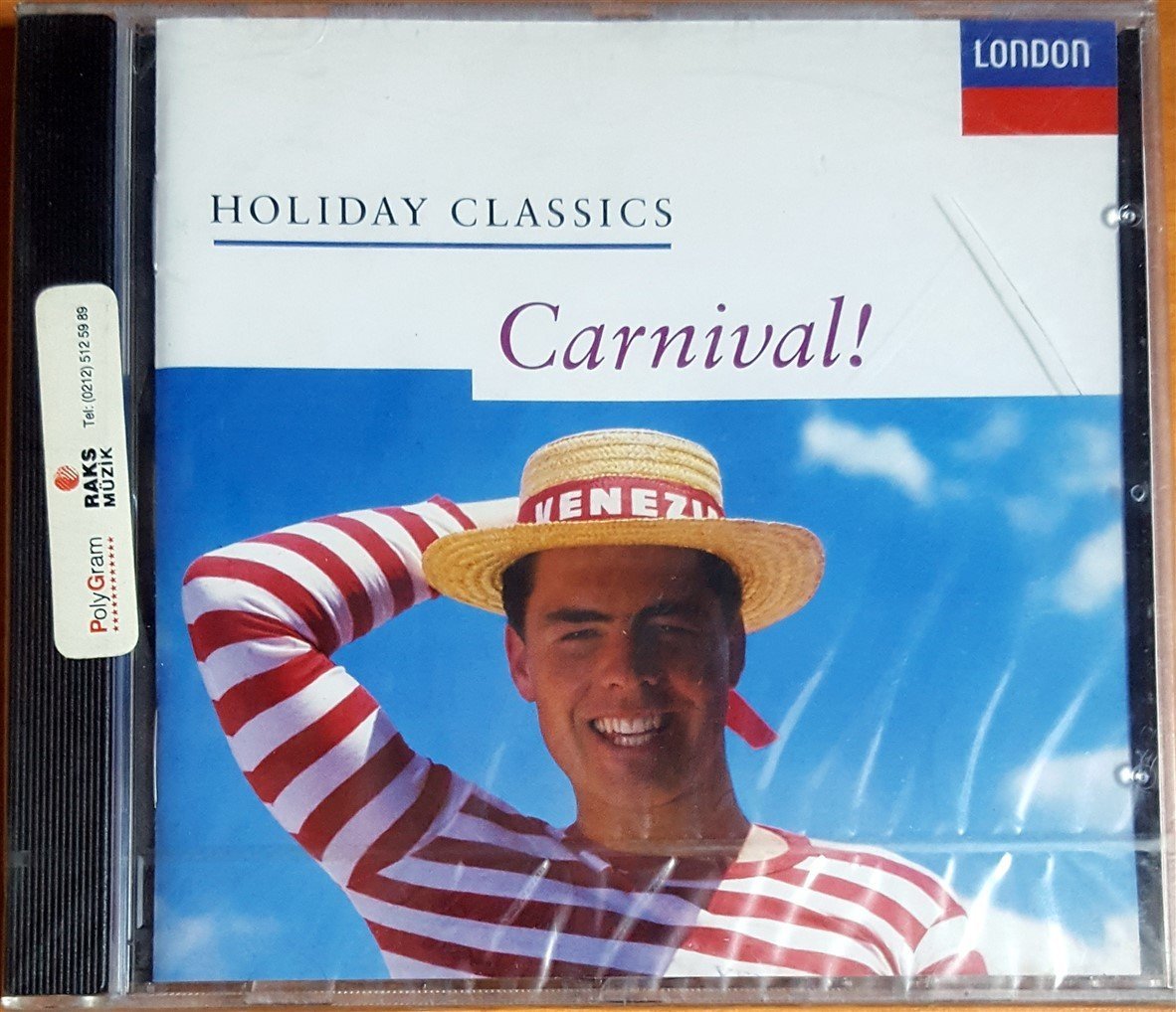 HOLIDAY CLASSICS / CARNIVAL! / DVORAK, BERLIOZ, DVORAK, SATIE, RESPIGHI (1995) LONDON CD SIFIR