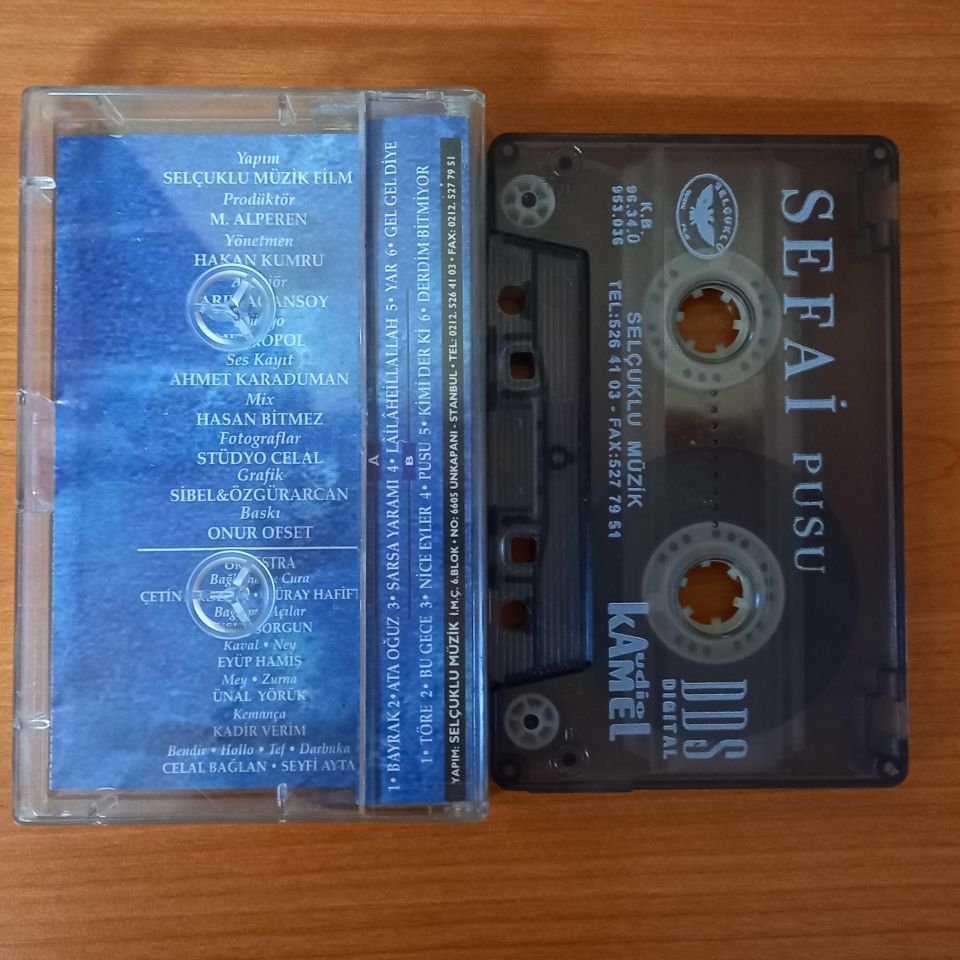 SEFAİ - PUSU (1996) - KASET 2.EL