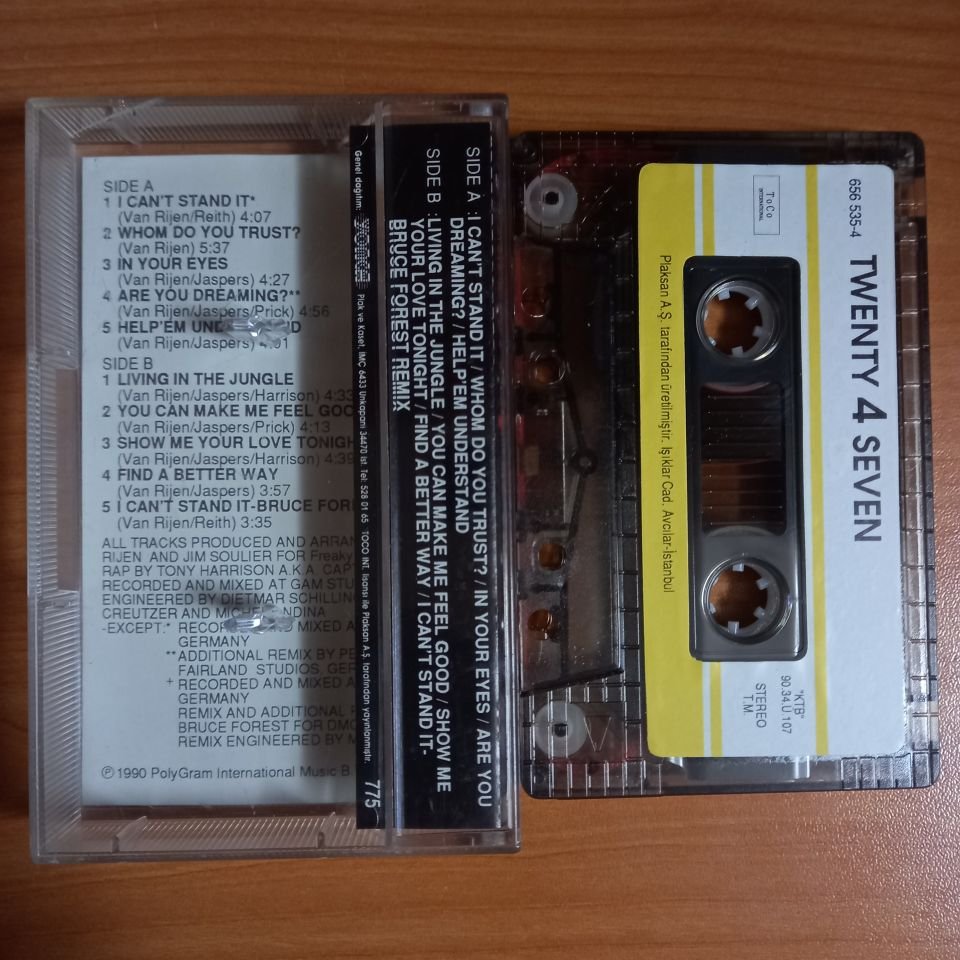 TWENTY 4 SEVEN - STREET MOVES (1990) - KASET 2.EL