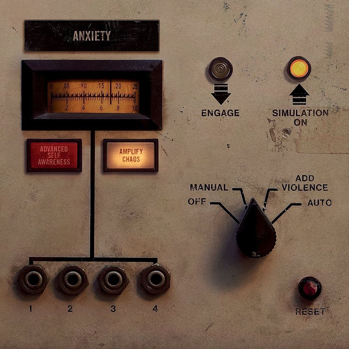 NINE INCH NAILS - ADD VIOLENCE E.P (2017) - LP 5 TRACKS SIFIR PLAK