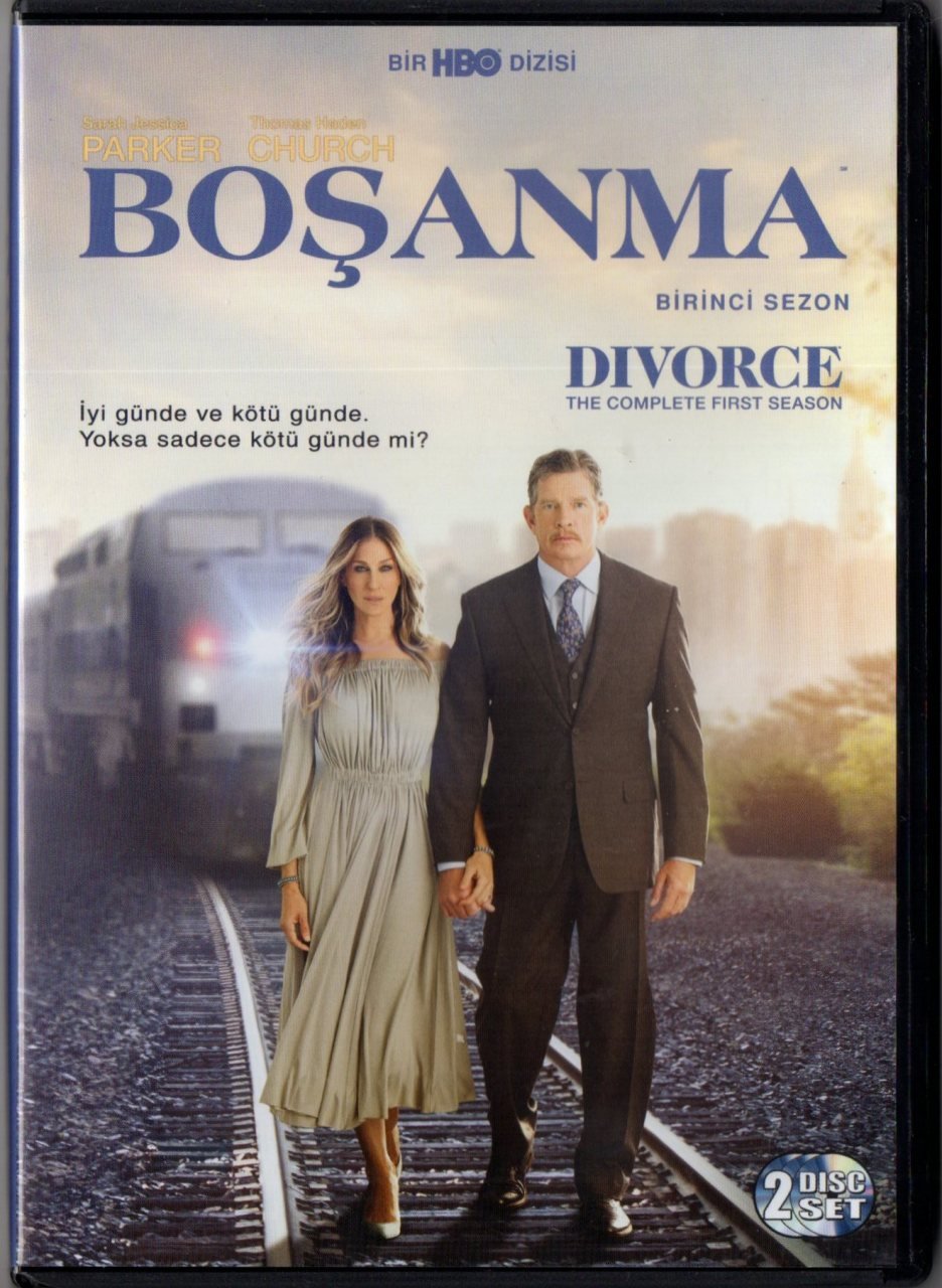 DIVORCE THE COMPLETE FIRST SEASON - BOŞANMA - SARAH JESSICA PARKER - THOMAS HAYDEN CHURCH - 2DVD 2.EL