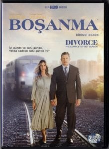 DIVORCE THE COMPLETE FIRST SEASON - BOŞANMA - SARAH JESSICA PARKER - THOMAS HAYDEN CHURCH - 2DVD 2.EL