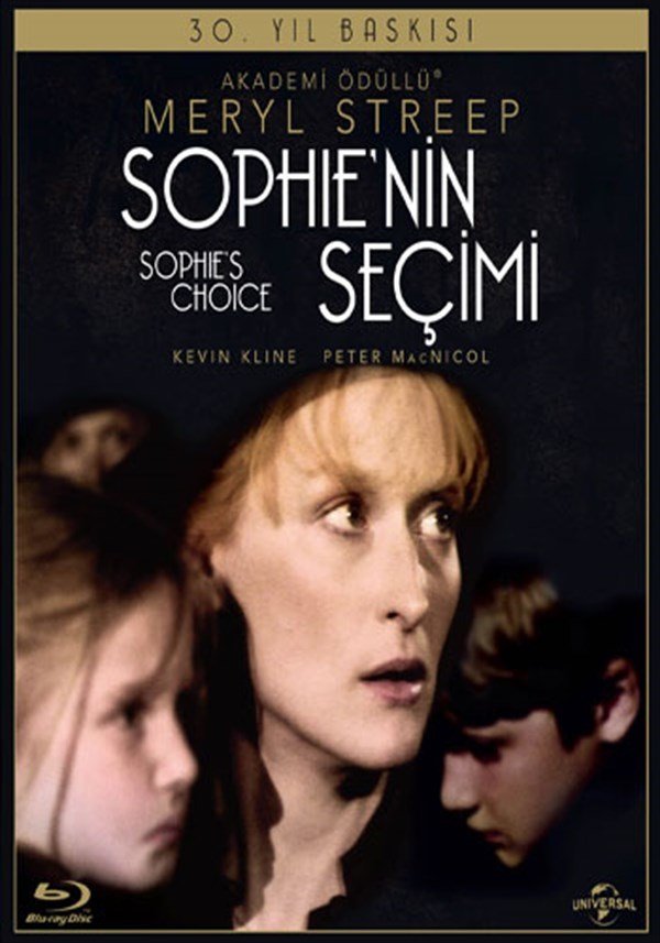 SOPHIE'NİN SEÇİMİ - SOPHIE'S CHOICE - MERYL STREEP - KEVIN KLINE - PETER MacNICOL - BLU-RAY - SIFIR