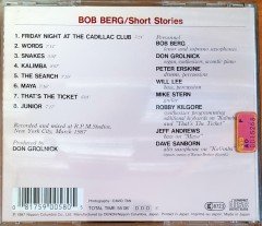 BOB BERG - SHORT STORIES (1987) MADE IN JAPAN / DENON CD 2.EL
