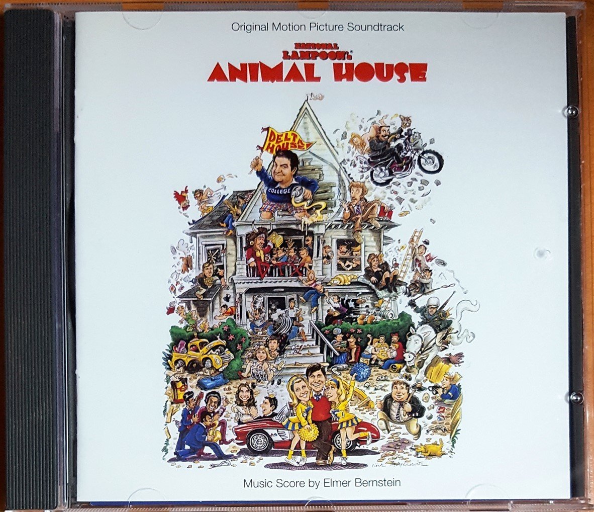 NATIONAL LAMPOON'S ANIMAL HOUSE SOUNDTRACK / MUSIC SCORE BY ELMER BERNSTEIN (1998) MCA CD 2.EL