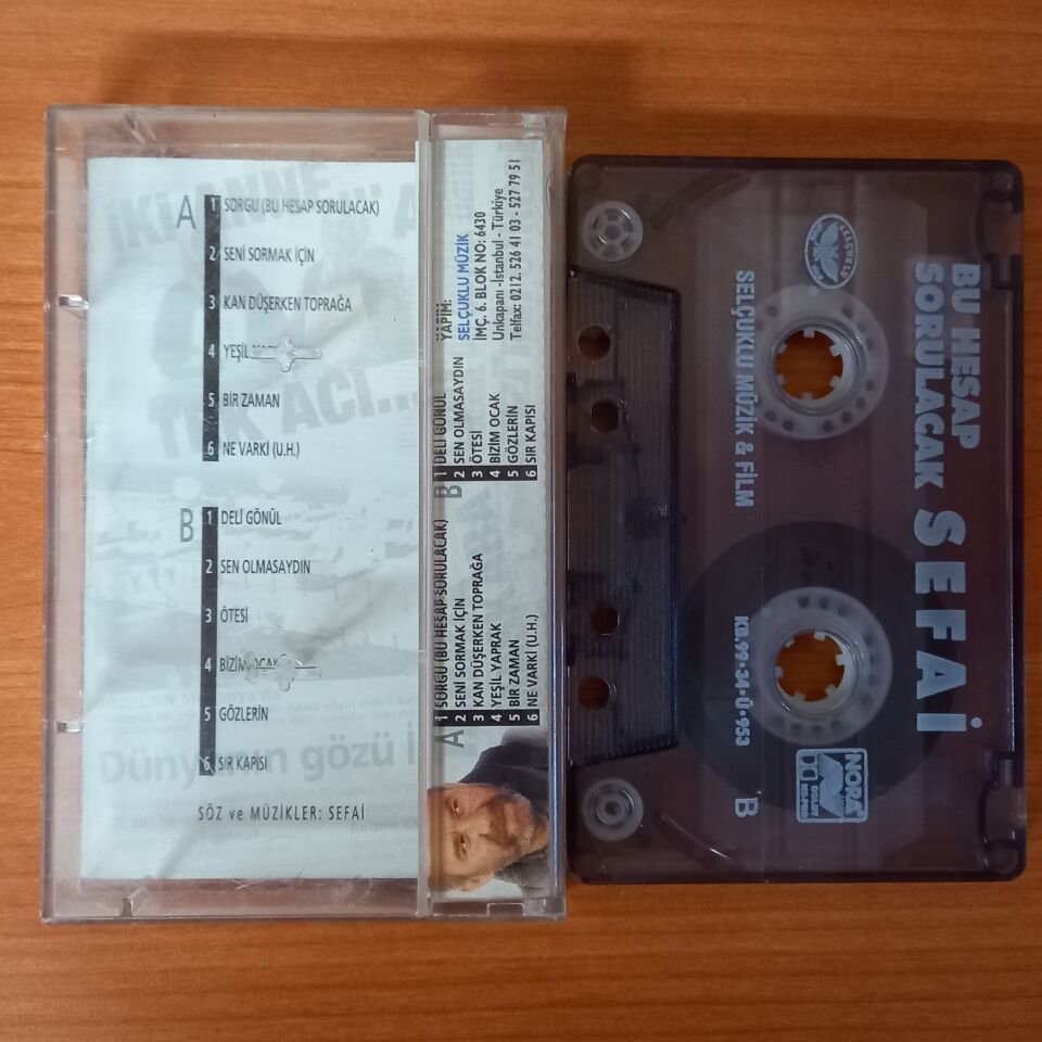SEFAİ - BU HESAP SORULACAK (1999) - KASET 2.EL