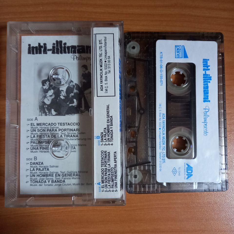 INTI-ILLIMANI - PALIMPSESTO (1991) - KASET 2.EL