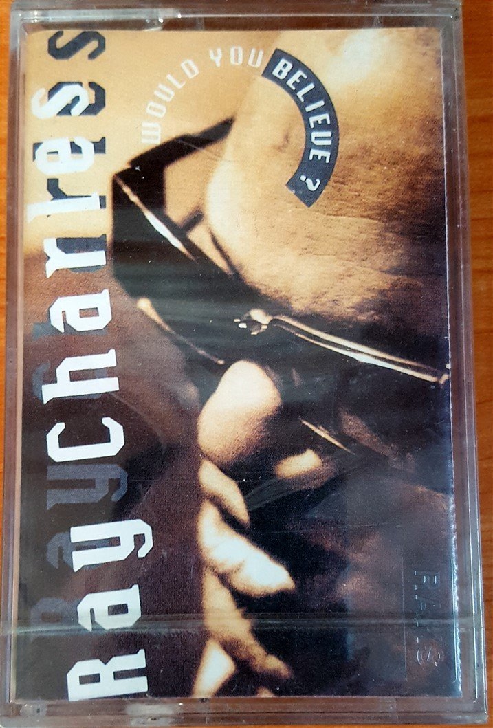 RAY CHARLES - WOULD YOU BELIEVE? (1990) MMY CASSETTE MADE IN TURKEY ''NEW'' PAPER LABEL