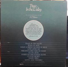 B.J. THOMAS - PEACE IN THE VALLEY (1982) - PLAK 2.EL