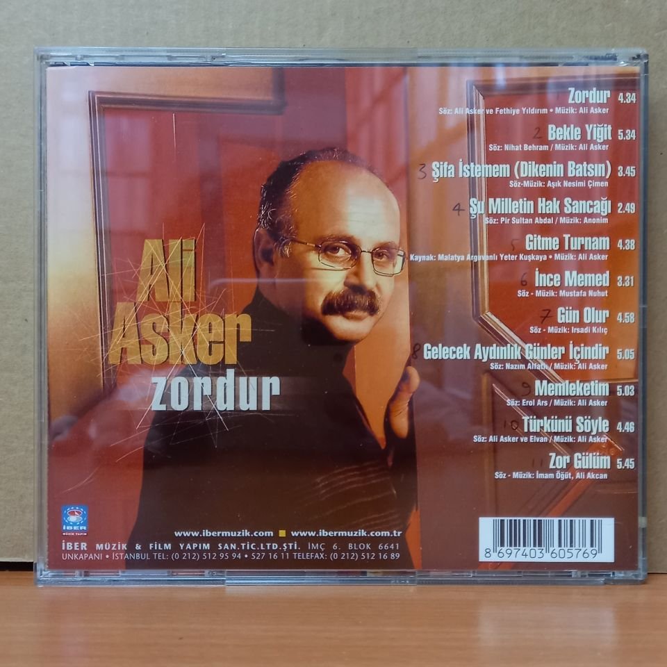ALİ ASKER - ZORDUR (2004) - CD 2.EL