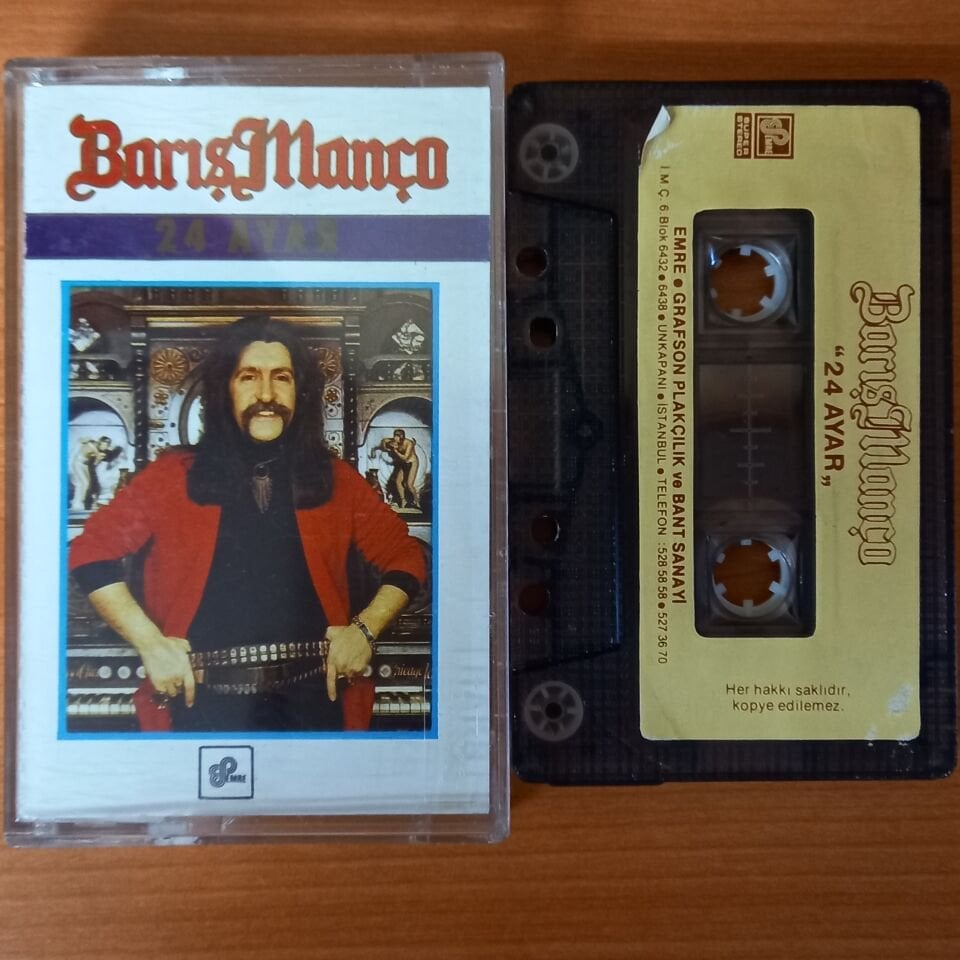 BARIŞ MANÇO - 24 AYAR - KASET 2.EL