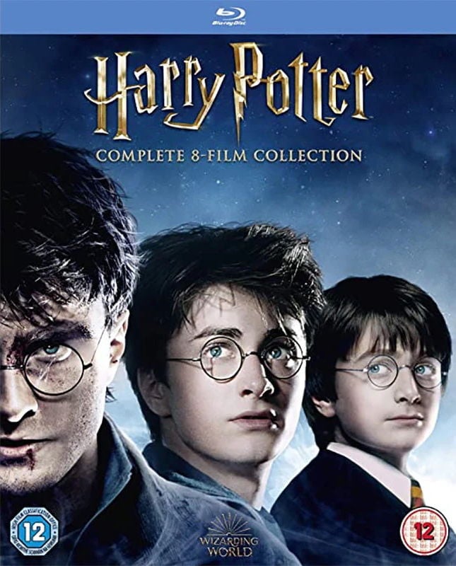 HARRY POTTER - COMPLETE 8 FILM COLLECTION - 16 DİSK BLU-RAY BOX SET AMBALAJINDA SIFIR - TÜRKÇE ALTYAZI YOKTUR