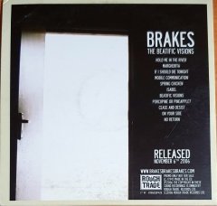 BRAKES - THE BEATIFIC VISIONS (2002) - CDR PROMO 2.EL