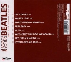 BEATLES - SAVAGE YOUNG BEATLES feat: TONY SHERIDAN & PETE BEST (EARLY RECORDINGS) - CD 2005 SIFIR