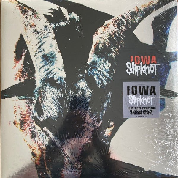 SLIPKNOT - IOWA (2001) - 2LP 2024 TRANSLUCENT GREEN COLOURED EDITION SIFIR PLAK