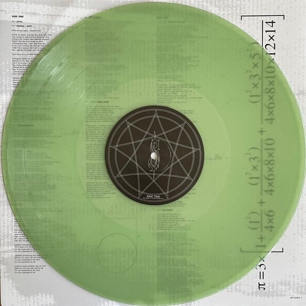 SLIPKNOT - IOWA (2001) - 2LP 2024 TRANSLUCENT GREEN COLOURED EDITION SIFIR PLAK