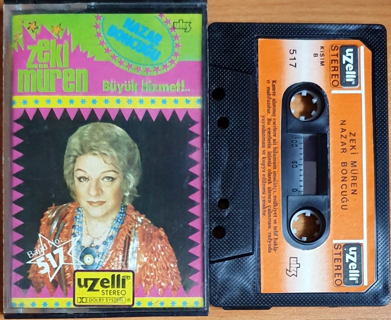 ZEKİ MÜREN - NAZAR BONCUĞU - KASET UZELLİ 2.EL