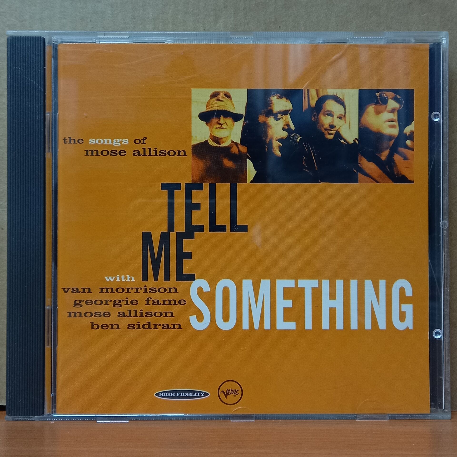 VAN MORRISON, GEORGIE FAME, MOSE ALLISON, BEN SIDRAN – TELL ME SOMETHING / THE SONGS OF MOSE ALLISON (1996) - CD 2.EL