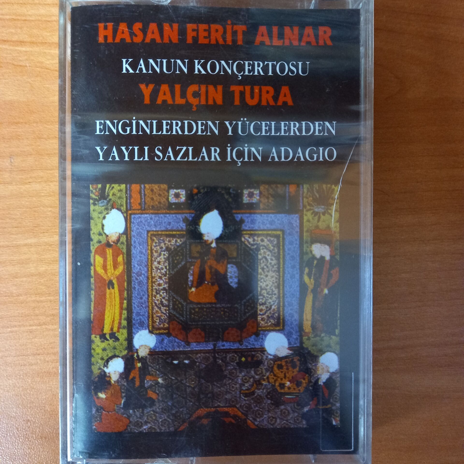 HASAN FERİT ALNAR, YALÇIN TURA - ENGİNLERDEN YÜCELERDEN YAYLI SAZLAR İÇİN ADAGIO (1989) - KASET SIFIR