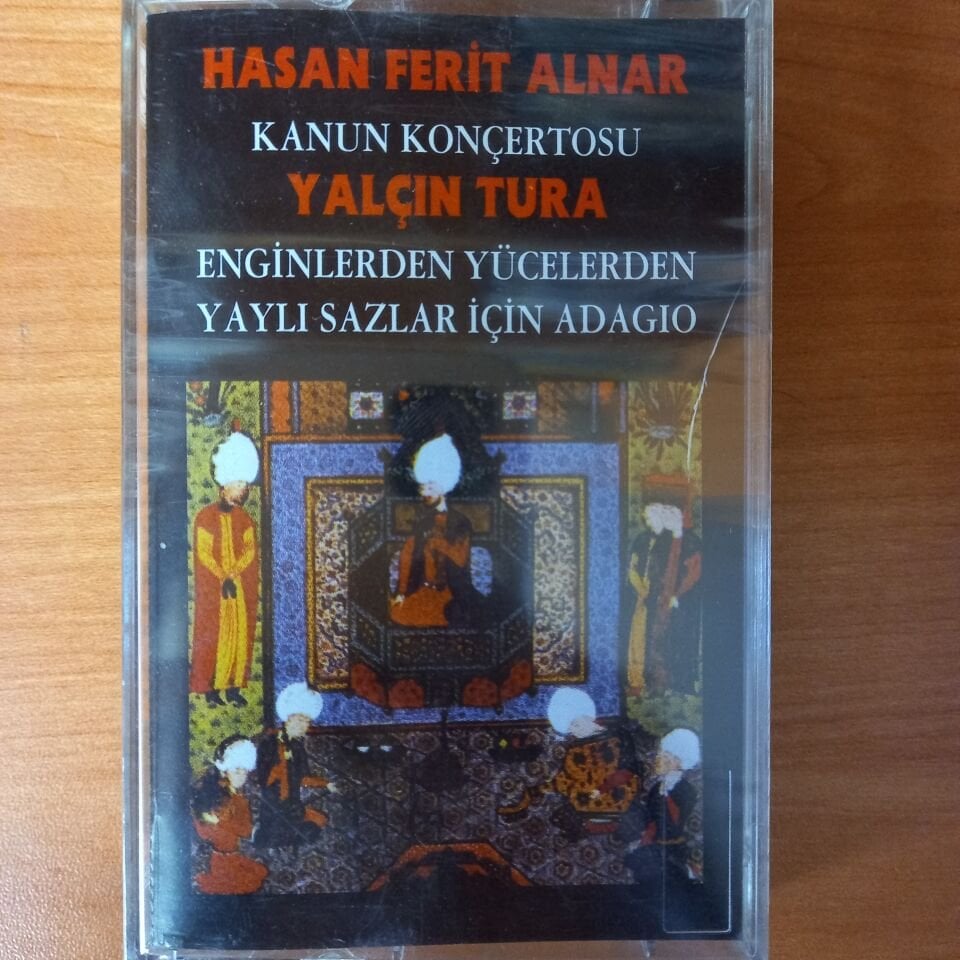 HASAN FERİT ALNAR, YALÇIN TURA - ENGİNLERDEN YÜCELERDEN YAYLI SAZLAR İÇİN ADAGIO (1989) - KASET SIFIR
