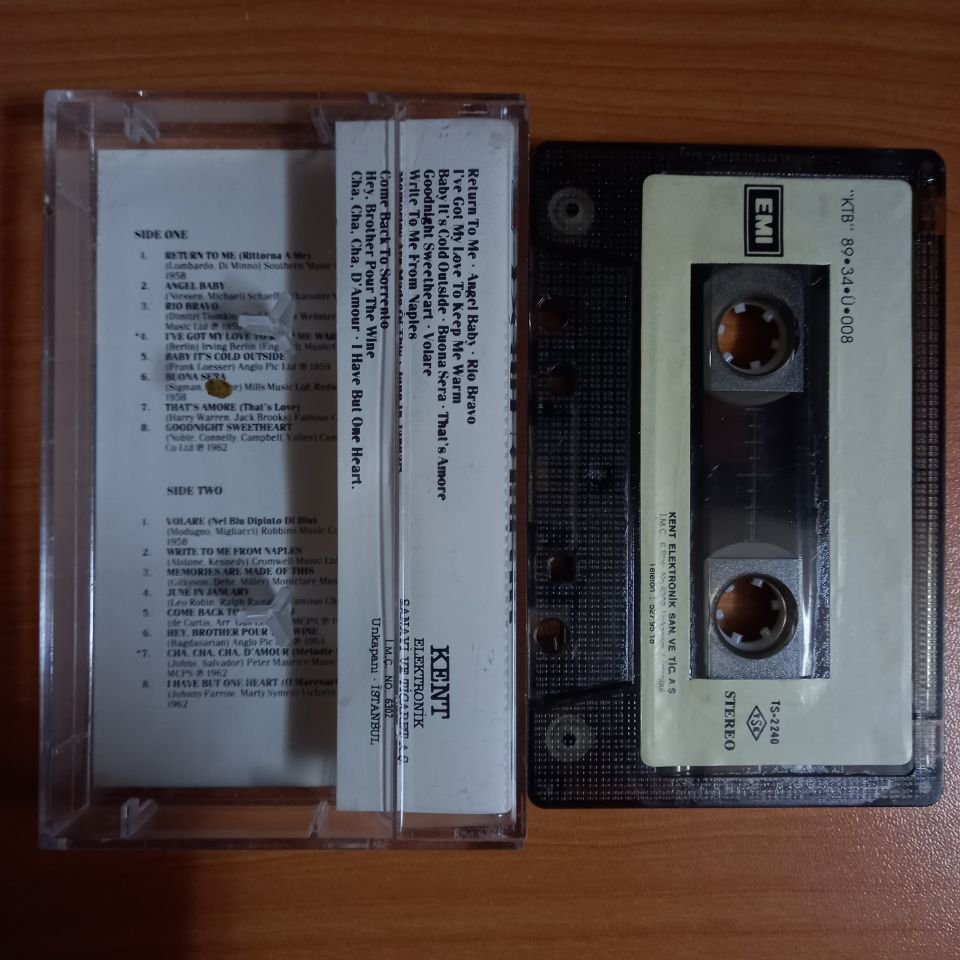 DEAN MARTIN - THE VERY BEST OF DEAN MARTIN (1989) - KASET 2.EL