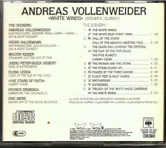 ANDREAS VOLLENWEIDER - WHITE WINDS (SEEKER'S JOURNEY) 1984 BASIM - CD 2.EL