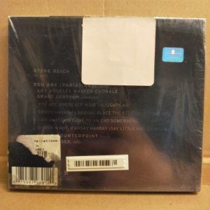 STEVE REICH – YOU ARE (VARIATIONS) (2005) CD SIFIR