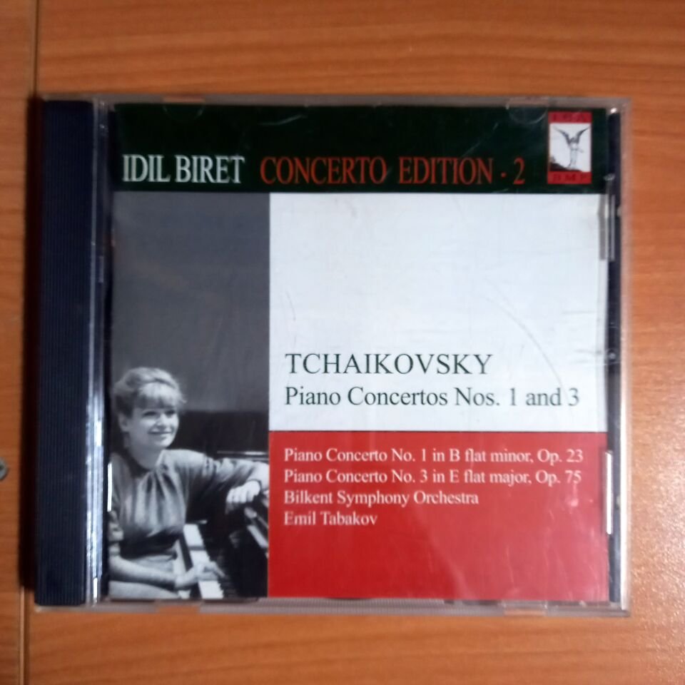 PYOTR ILYICH TCHAIKOVSKY, İDİL BİRET, BİLKENT SYMPHONY ORCHESTRA & EMIL TABAKOV – TCHAIKOVSKY PIANO CONCERTOS NOS. 1 AND 3 (2009) - CD 2.EL