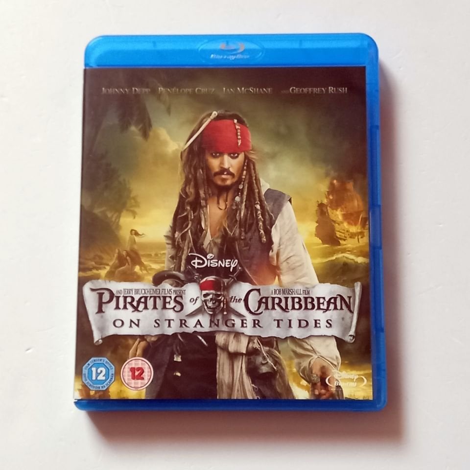 PIRATES OF THE CARIBBEAN ON STRANGER TIDES - JOHNNY DEPP, PENELOPE CRUZ, IAN MCSHANE - YÖN.: ROB MARSHALL  - BLU-RAY 2.EL REGION FREE TÜRKÇE ALTYAZI YOKTUR