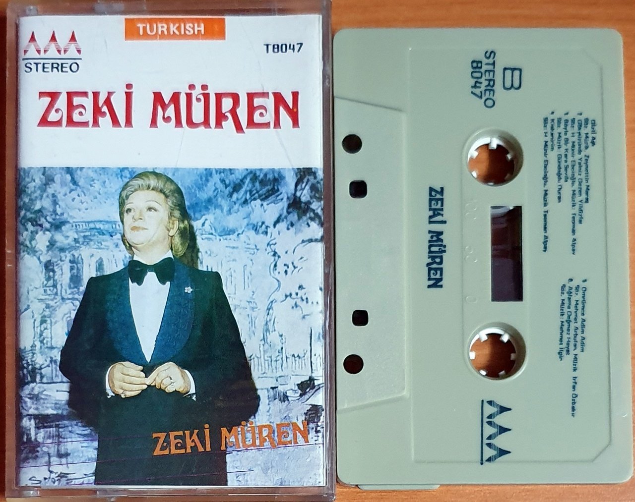 ZEKİ MÜREN - ZEKİ MÜREN - KASET MADE IN SINGAPORE 2.EL