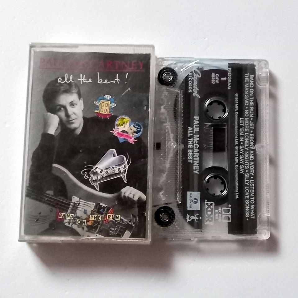PAUL MCCARTNEY - ALL THE BEST! (1987) - KASET MADE IN USA 2.EL