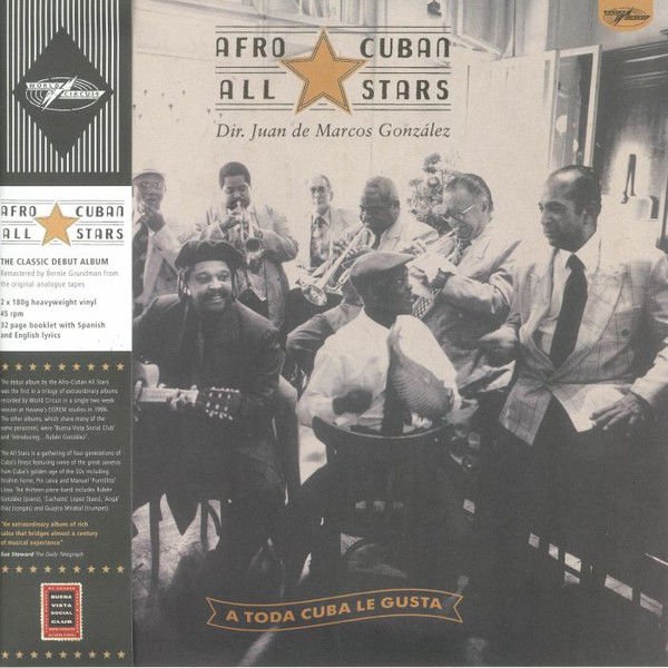 AFRO CUBAN ALL STARS - A TODA CUBA LE GUSTA / RUBEN GONZALEZ IBRAHIM FERRER (1997) - 2LP 180GR 45RPM (45 DEVİR) 2025 EDITION SIFIR PLAK
