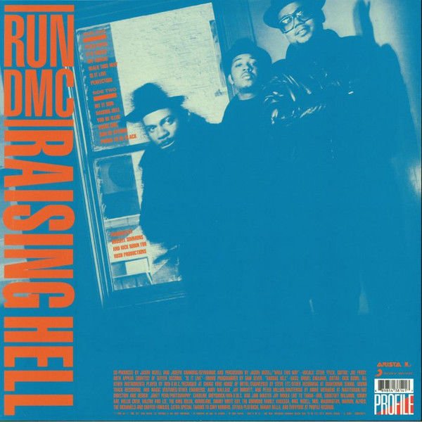 RUN-DMC - RAISING HELL (1986) LP 2017 REISSUE SIFIR PLAK