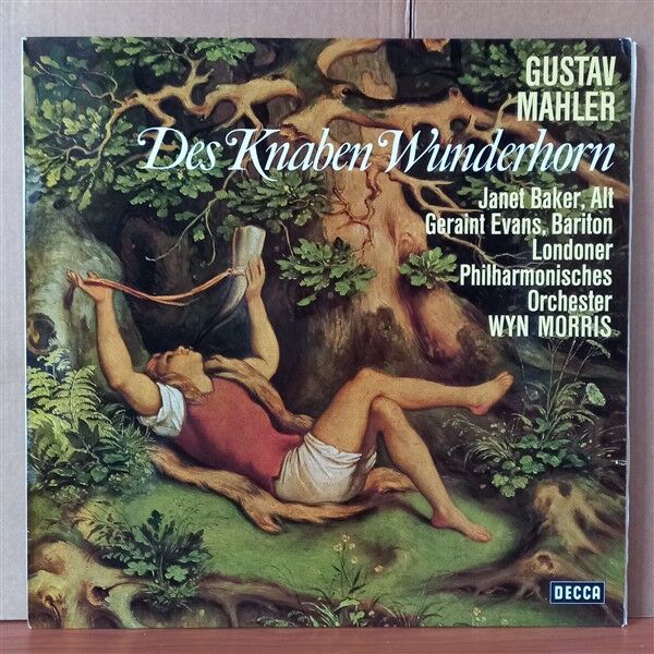 MAHLER: DES KNABEN WUNDERHORN / JANET BAKER, GERAINT EVANS, THE LONDON PHILHARMONIC ORCHESTRA, WYN MORRIS - LP 2.EL PLAK