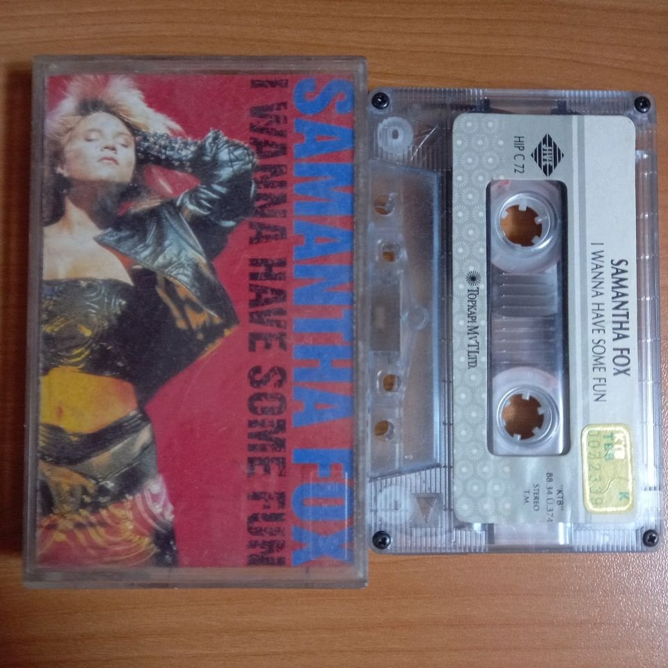 SAMANTHA FOX - I WANNA HAVE SOME FUN (1988) - KASET 2.EL
