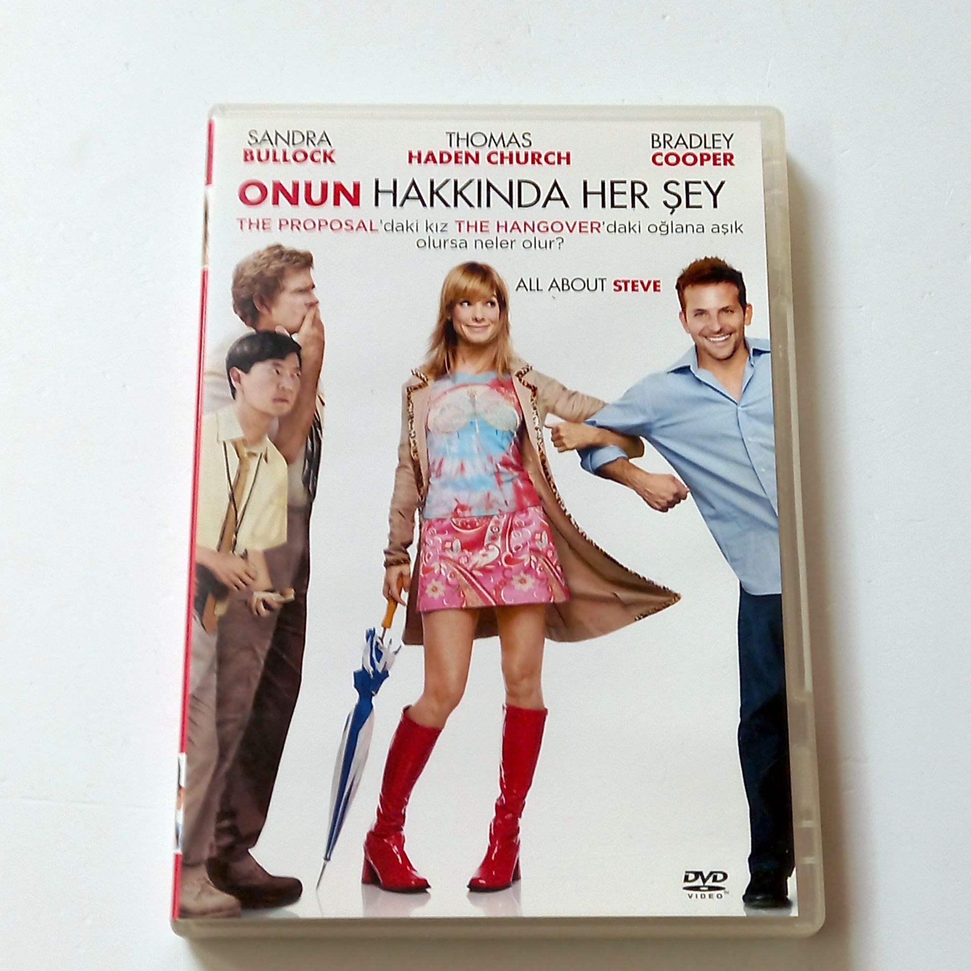 ONUN HAKKINDA HER ŞEY - ALL ABOUT STEVE - SANDRA BULLOCK - THOMAS HADEN CHURCH - BRADLEY COOPER - DVD 2.EL