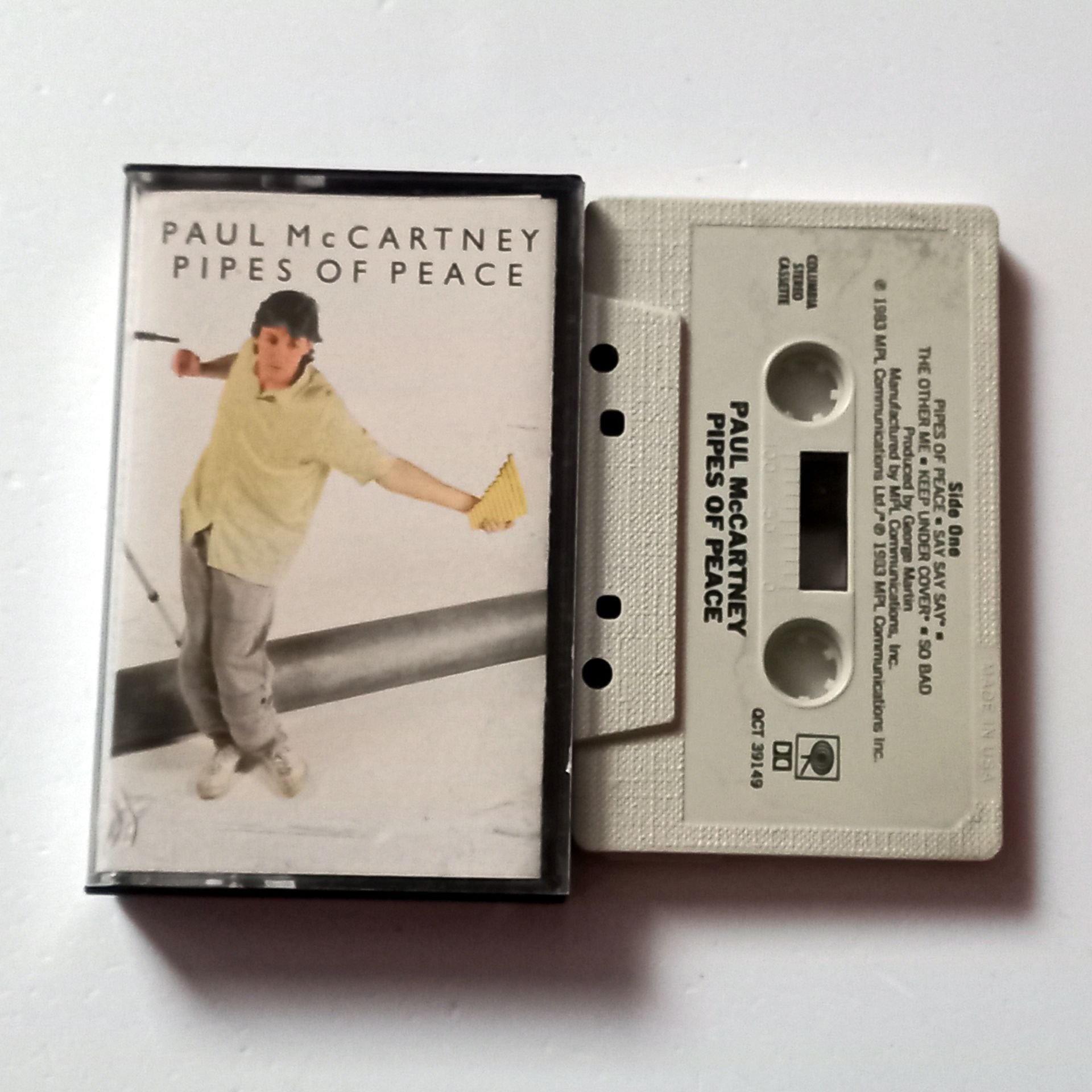 PAUL MCCARTNEY - PIPES OF PEACE (1983) - KASET MADE IN USA 2.EL