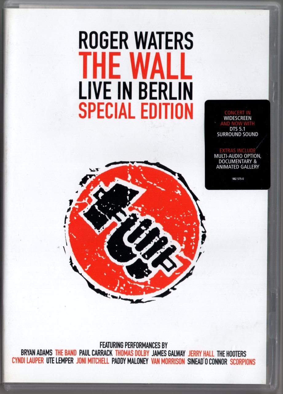 ROGER WATERS - THE WALL LIVE IN BERLIN SPECIAL EDITION (2004) - DVD 2.EL