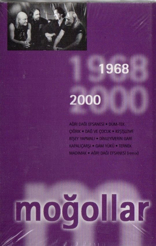 MOĞOLLAR - 1968 / 2000 (2000) - ÇİFT KASET AMBALAJINDA SIFIR