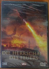 DIE HERRSCHAFT DES FEUERS - REIGN OF FIRE - MATTHEW McCONAUGHEY - DVD SIFIR TR ALTYAZI YOKTUR