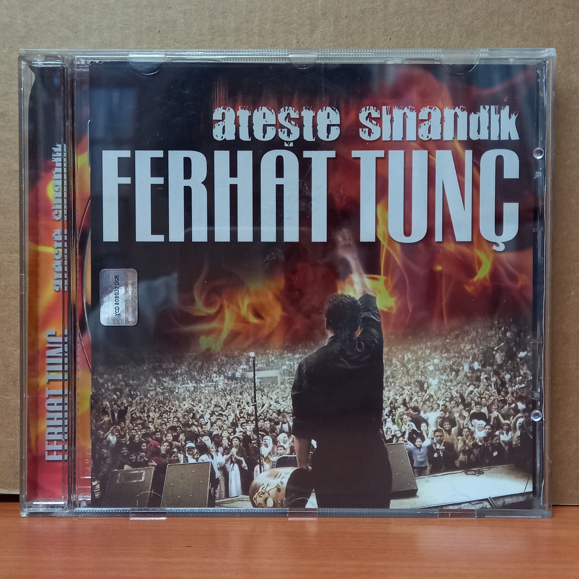 FERHAT TUNÇ - ATEŞTE SINANDIK - CD 2.EL