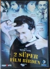 2 SÜPER FİLM BİRDEN - TİM SEYFİ - MURAT AKKOYUNLU - UĞUR POLAT - BESTE BEREKET - MURAT ŞEKER - DVD 2.EL