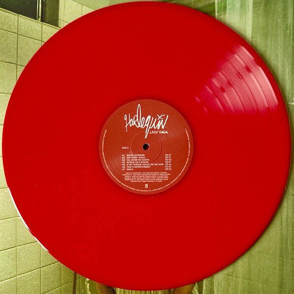 LADY GAGA - HARLEQUIN (2024) - LP OPAQUE RED COLOURED VINYL EDITION SIFIR PLAK