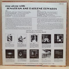 JONATHAN AND DARLENE EDWARDS - SING ALONG WITH (1982) - LP 2.EL PLAK