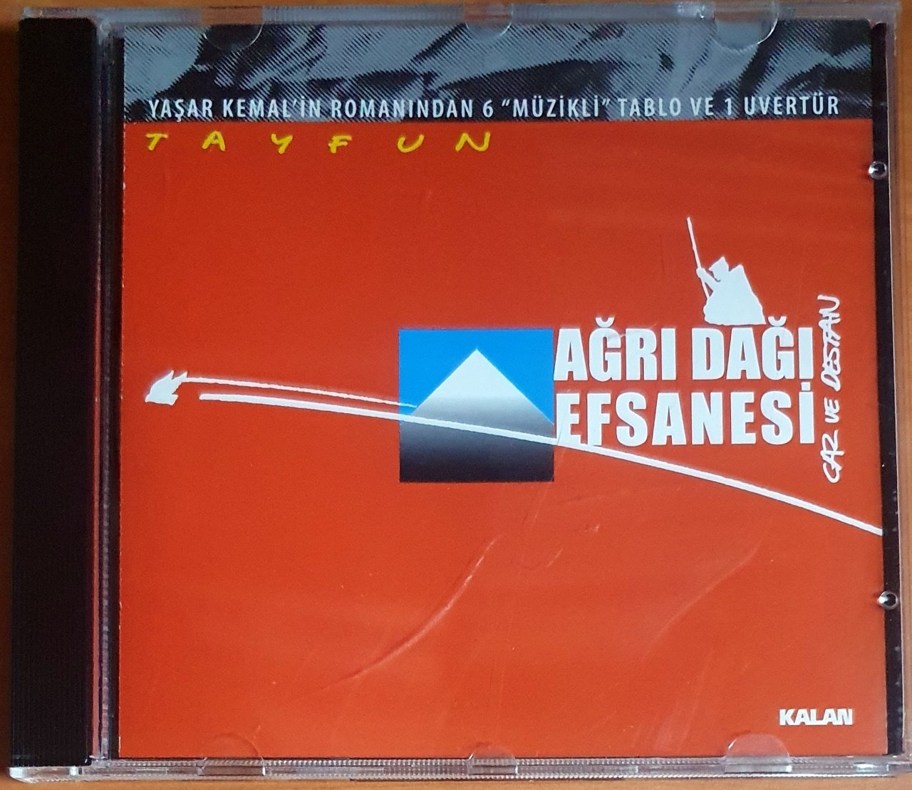TAYFUN - AĞRI DAĞI EFSANESİ (2009) - CD KALAN MÜZİK 2.EL