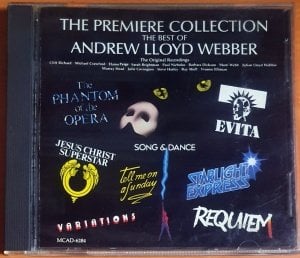 ANDREW LLOYD WEBBER - THE PREMIERE COLLECTION (1988) - CD 2.EL