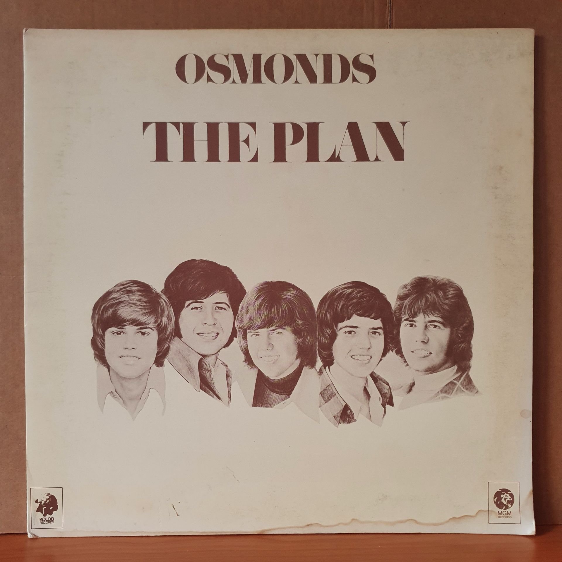 OSMONDS - THE PLAN (1973) - LP 2.EL PLAK